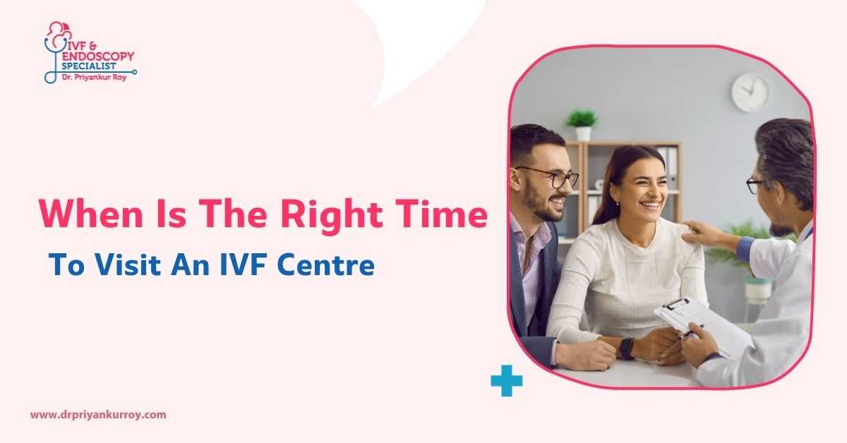 Couple consulting an IVF specialist at an IVF centre in Siliguri to discuss fertility treatment and the right time to begin their parenthood journey.