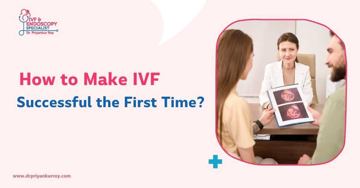 Fertility specialist discussing IVF treatment with a couple at the best IVF centre in Siliguri